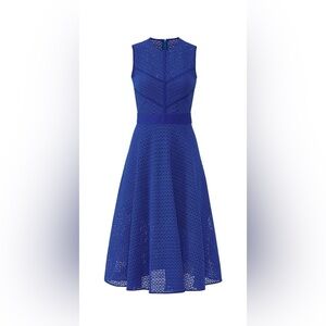 EUC Pinko- Laser Cut Midi Dress. Size US 0